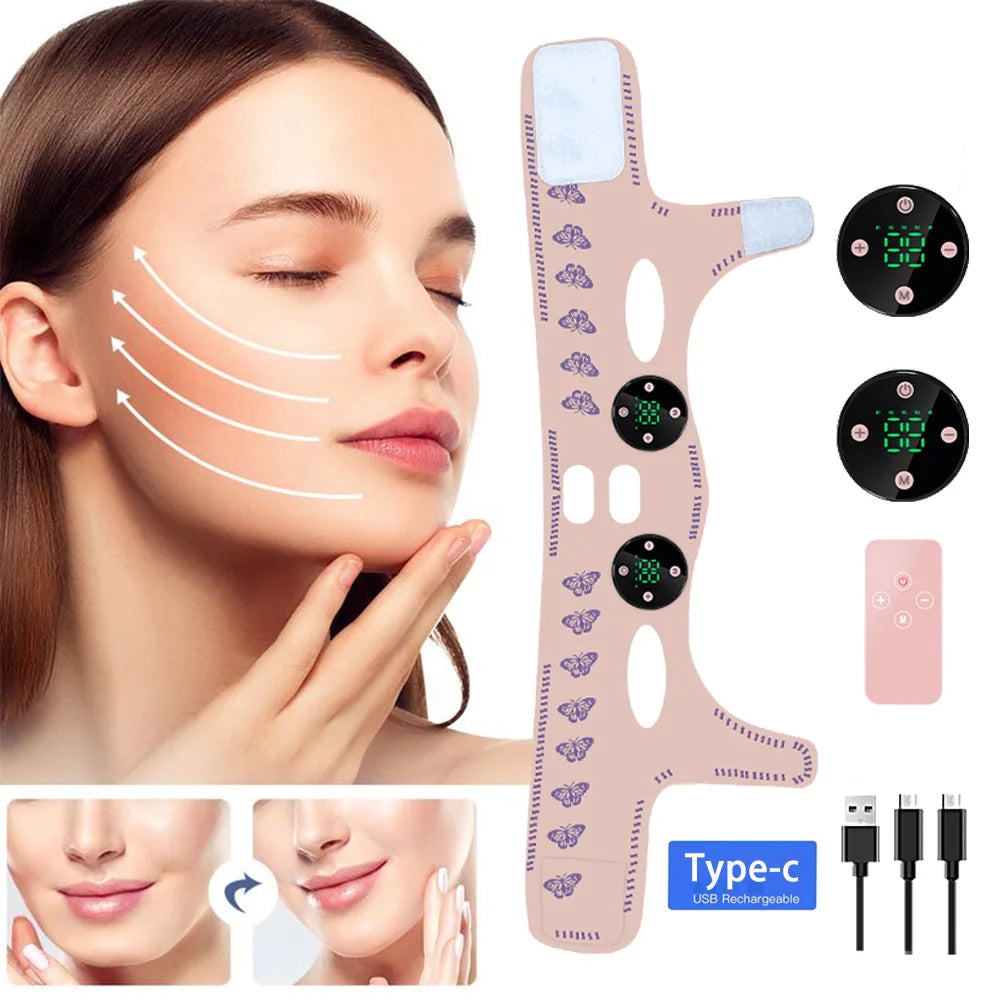 LUMIRALD  Face Massage + Slimming Mask