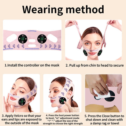 LUMIRALD  Face Massage + Slimming Mask